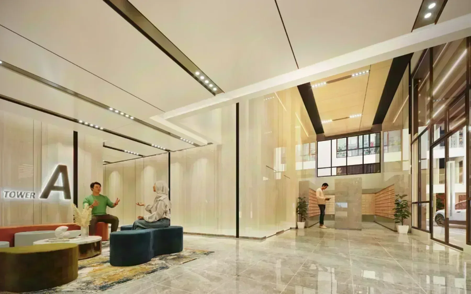 Ponderosa Regency lobby interior