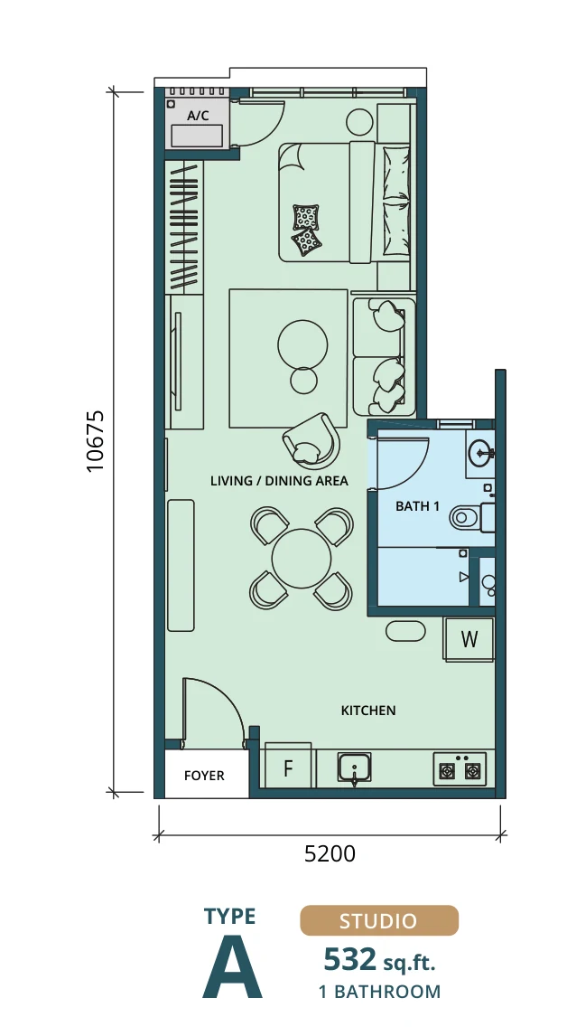 Ponderosa Regency Type A