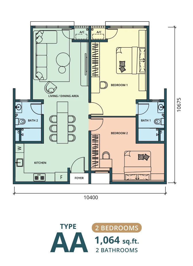 Ponderosa Regency floor plan